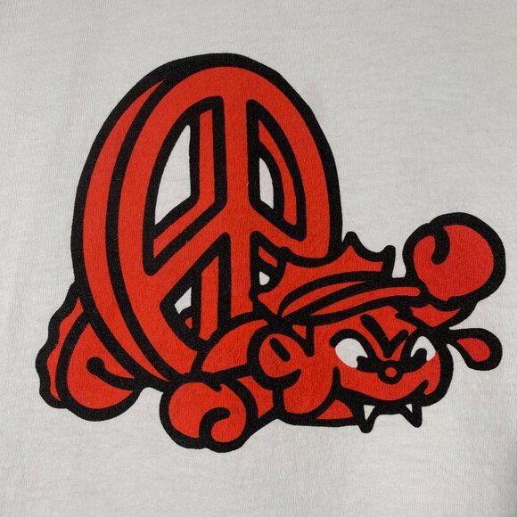 Saintwoods Peace Graphic T-Shirt Size S - Picture 2 of 7